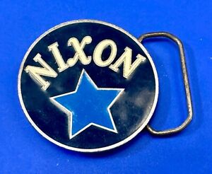 Nixon - It's in the Stars round shades of blue Unique belt buckle