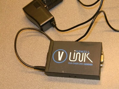 Transmisor Sewell Link VGA sobre Cat5 Foto 1 de 4