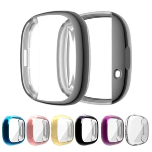 For Fitbit Versa 1 2 3 4 Sense 2 Screen Protector Slim Shockproof Case Cover - Picture 1 of 38