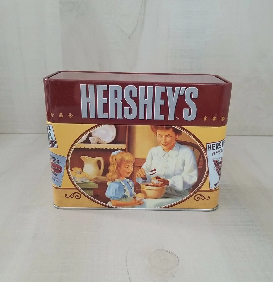 Hershey Chocolate Recipe Box NO RECIPES BOX ONLY - Image 1 of 4