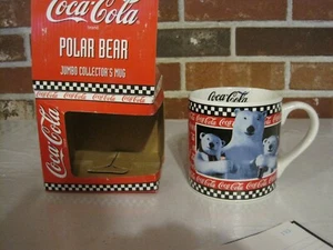 1997 COCA COLA POLAR BEAR JUMBO COLLECTOR'S MUG--NEW - Picture 1 of 11