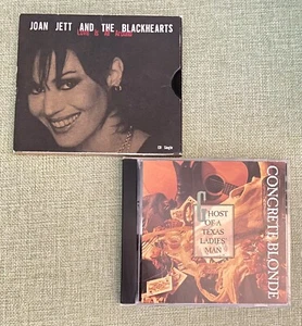 Joan Jett / Concrete Blonde      **CD LOT**    Love is All Around  -- Texas - Picture 1 of 1