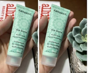 2 Amika Kure Multi-task Repair Treatment 1oz each Travel Sealed - Picture 1 of 8