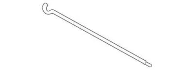 Genuine Ford Mercury 2002-2005 Mountaineer Spare Tire Hoist Wrench 3L2Z-17081-AB - Image 1 of 2