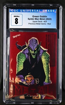 Green Goblin Spider-Man Metal (2022) #29 Precious Metal Gems Red CGC 8 - Image 1 of 2