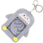  Plush Card Storage Case ID Card Holder Hanging Card Case Adorable Card Sleeve