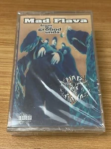 Mad Flava: From Tha Ground Unda Rap Cassette Tape P457199 - Parental Advisory - Picture 1 of 3