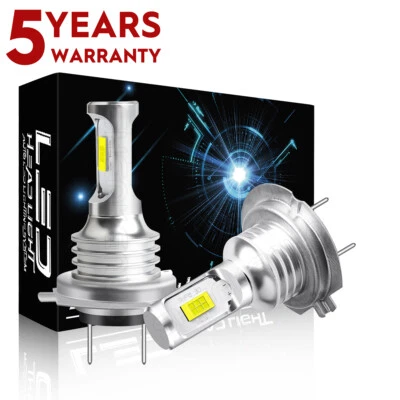 一对 H7 LED 车头灯灯泡套件 6000K 适用于宝马 F800GS 2008 - 2017 F700GS 2013 - 2015 — 第 1/4 张图片