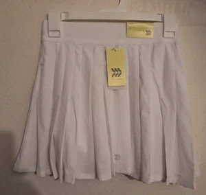 SKORT TODO EN MOVIMIENTO FLEX HIGH RISE BLANCO MEDIO 1 PIEZA FORRADO PRECIO DE VENTA SUGERIDO POR EL FABRICANTE $28.00 C1 - Imagen 1 de 2