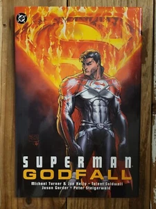 Superman Godfall DC Comics Graphic Novel Hardcover Michael Turner - Imagen 1 de 4