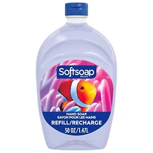 Softsoap Liquid Hand Soap Refill, Aquarium Series - 50 Fluid Ounce - Picture 1 of 10