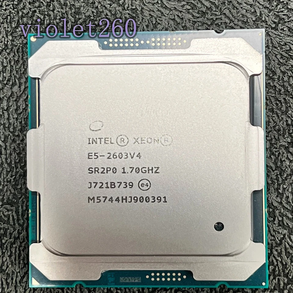 Intel Xeon E5-2603 V4 LGA2011 CPU Processor SR2P0 1.70GHz 6C 6T 15 MB 85W - Image 1 of 1