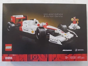 mclaren mp4/4 ayrton senna lego icons 10330 car f1 race building bricks briques - Foto 1 di 6