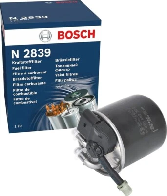 Bosch Fuel Filter Fits Mercedes C180 C200 C220 C250 C300 CDI 2.2 Diesel - Image 1 of 4