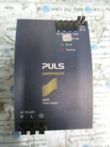 Puls QS20.241 Puls Dimension QS20 DC power Supply 24VDC 20A 100-240AC *Tested*