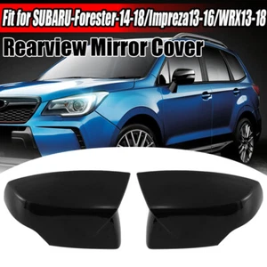 2X Cubierta de espejo retrovisor lateral tapa de ala estilo adicional para Subaru Impreza 2013-2016 - Imagen 1 de 9