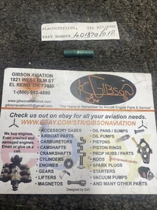 CONTINENTAL 401870 P012  STUD  1/4 X 1 1/8 LONG - Picture 1 of 2