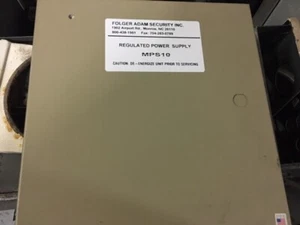 Folger Adam Security MPS10 Regulated Power Supply, 1 Amp, 115VAC - Picture 1 of 10