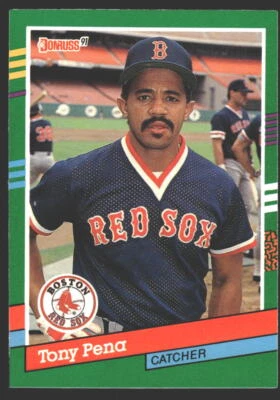 Tony Pena #456a 1991 Donruss Boston Red Sox - Image 1 of 2