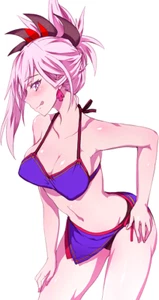 Miyamoto Musashi Fate Grand Order Weatherproof Waifu Anime Sticker 6" Car Decal - Picture 1 of 1