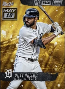 [DIGITAL] Topps Bunt - Riley Greene - Free Pack Friday 24 S1 May 10 Gold - Picture 1 of 1