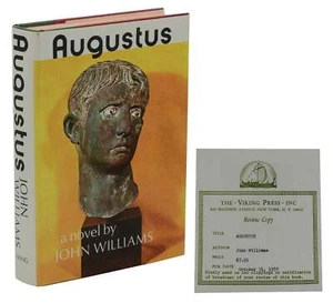 Augustus ~ JOHN WILLIAMS ~ Advance Review Copy ~ First Edition 1972 1st Printing - Picture 1 of 4