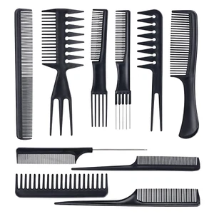 Oneleaf Styling Hair Comb 10PCS Hair Stylists Professional Styling Comb Set Vari - Picture 1 of 12