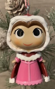 Decorazione natalizia personalizzata BELLE 3” LA BELLA E LA BESTIA esclusiva Disney con latta - Foto 1 di 6