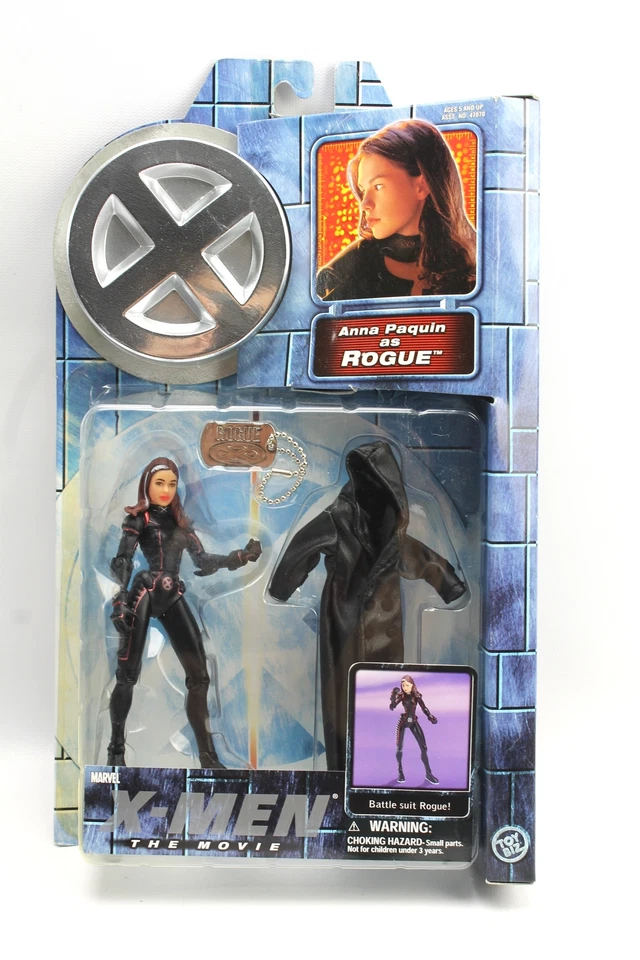 Marvel X-Men the Movie Battle Suit ROGUE 6" Action Figure ToyBiz 2000 - Image 1 of 1