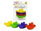 First Steps Bath Boats (Multicoloured, Pack of 8)