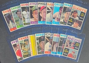 1964 Topps Baseball Card Commons and Stars - PICK YOUR CARD - Quantity Discount - Picture 1 of 471