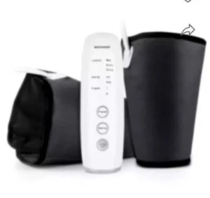 Air Compression Massager Circulation Calf Knee Arm Body Wraps Pair Heat Function - Picture 1 of 4