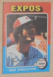 1975 Topps Montreal Expos Baseball Cards - Set of 8 - Excellent Condition - Picture 1 of 16