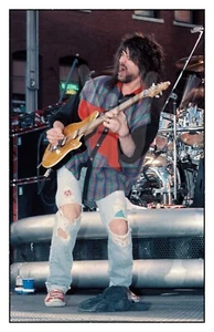 VAN HALEN LIVE IN DALLAS 1991 CALLEJÓN CONCIERTO FOTO PÓSTER GUITARRA HÉROE EDDIE 01 - Imagen 1 de 1