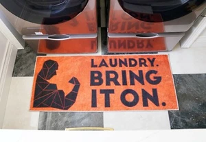 Grip-Back Woven Printed Rug, Laundry Room Mat Runner - Laundry Room 24" x 56" - Bild 1 von 3