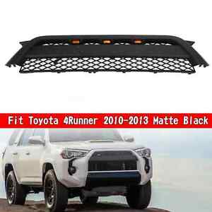 TRD Pro Style Front Bumper Grille Grill Fit Toyota 4Runner 10-13  12Matte Black