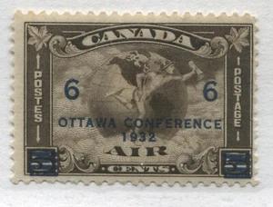 Canada 1932 6 cents overprinted Airmail mint o.g. hinged - Picture 1 of 1
