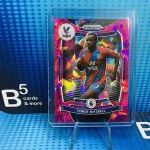 2021/22 Prizm Premier League 290 TYRICK MITCHELL Pink Cracked Ice - Picture 1 of 2