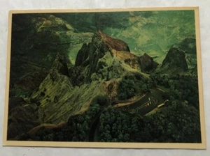 Aerial View Of Waimea Canyon & View Point, Hawaii. Postcard (Z2) - Picture 1 of 2