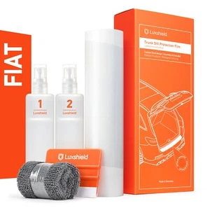 Ladekantenschutz Folie für Fiat 500e 332 Transparent glänzend - Bild 1 von 6