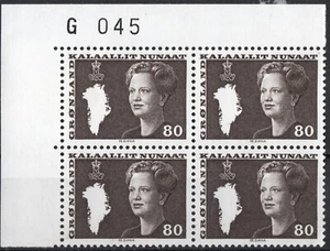 3141 Greenland 1980-89, FA 120, MNH, SG #114, SC #120, MNH, Queen Margrethe. - Picture 1 of 1