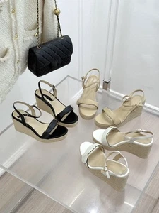Designer Inspiration Spring/Summer 2025 Fashion Thick-Soled Wedge Sandals - Picture 1 of 2