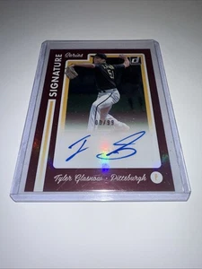 2017 donruss signature series Tyler Glasnow Auto /99 - Picture 1 of 2