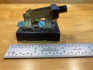 1 VINTAGE EAGLE ELECTRIC KNIFE SWITCH, DOUBLE PULL SINGLE THROW, USA MADE - Picture 1 of 6