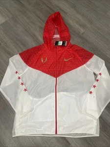 Nike USATF Track & Field Jacket Size XL Red White & Gold CK0880-100 - Picture 1 of 3