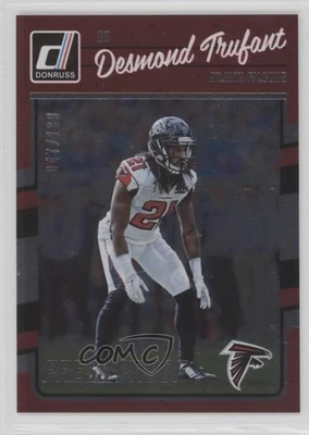 2016 Donruss Press Proof Silver /100 Desmond Trufant #18 - Image 1 of 2