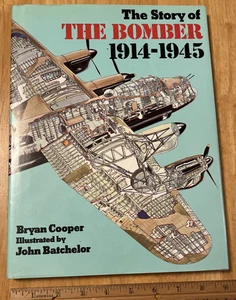 Vintage Story of the Bomber 1914-1945-Bryan Cooper-1974-Military Airplane Book - Bild 1 von 22
