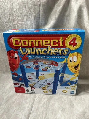 Hasbro Connect 4 Launchers Game 2010 100% Complete Family Game Night - Image 1 of 4