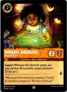 Disney Lorcana Mirabel Madrigal - Prophecy Finder Ursula's Return Free Shipping - Picture 1 of 1
