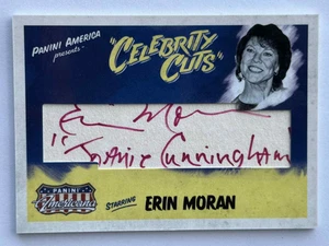 2011 Panini Americana Celebrity Cuts Autograph - ERIN MORAN #1/5 - Bild 1 von 2